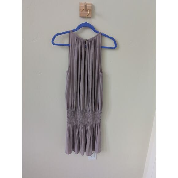 RAMY BROOK Paris Sleeveless Halter Drop Waist Mini Dress Size Small - Picture 7 of 7